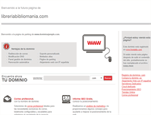 Tablet Screenshot of libreriabibliomania.com